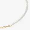 Harper pearl necklace sold by Adornmonde