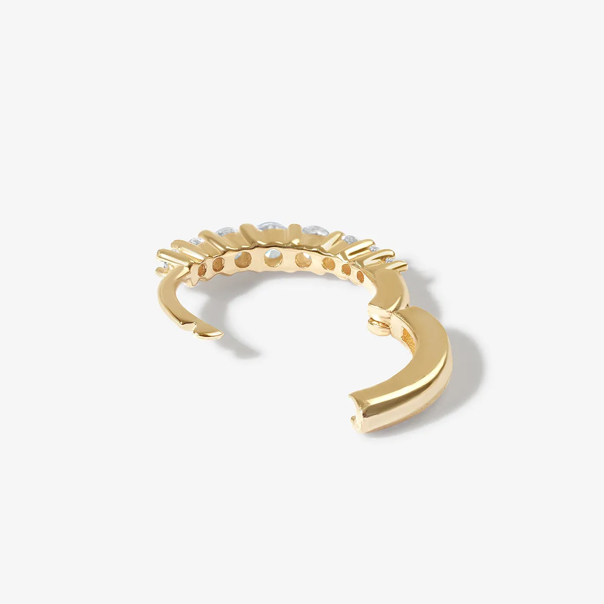 Daisuke hoop earring sold by Adornmonde product image thumbnail 5