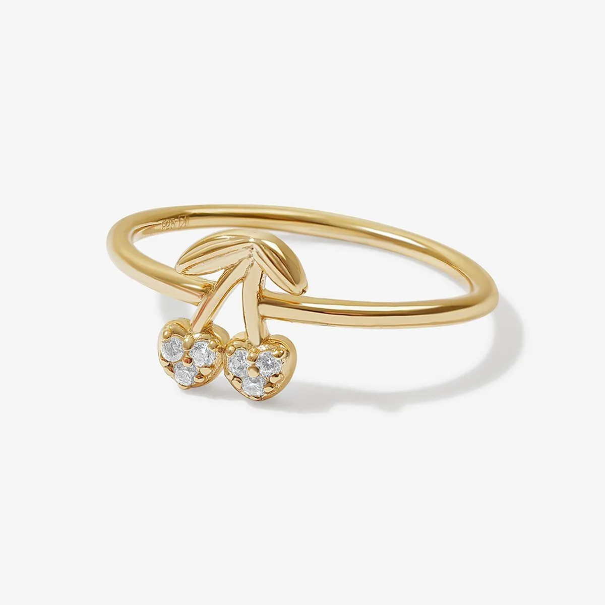 Barri cherry ring sold by Adornmonde product image thumbnail 4