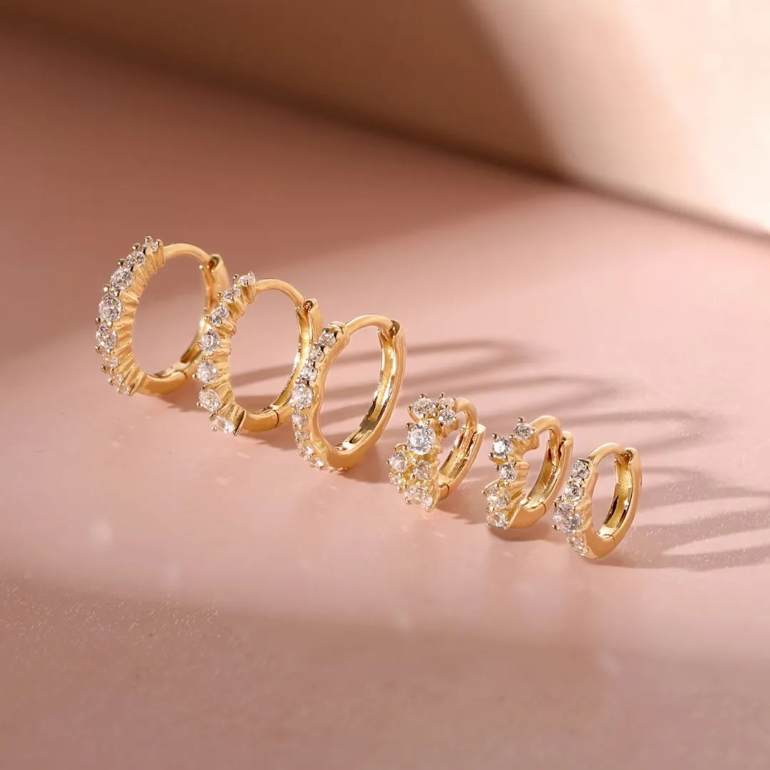 Cadak hoop earring sold by Adornmonde product image thumbnail 2