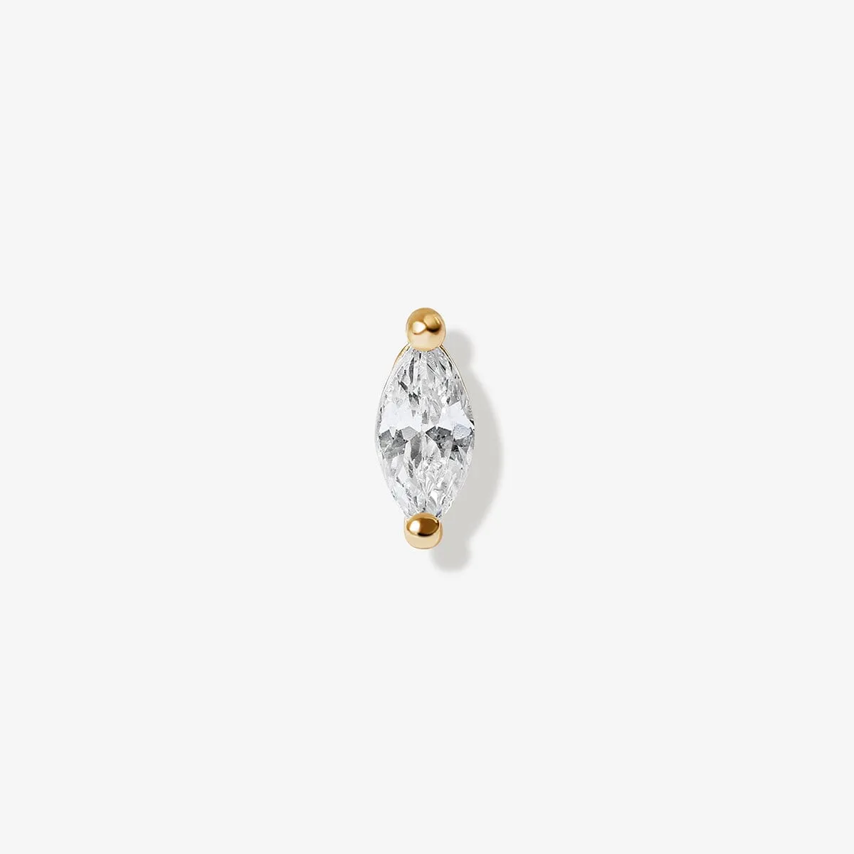 Taimo marquise piercing sold by Adornmonde product image thumbnail 3