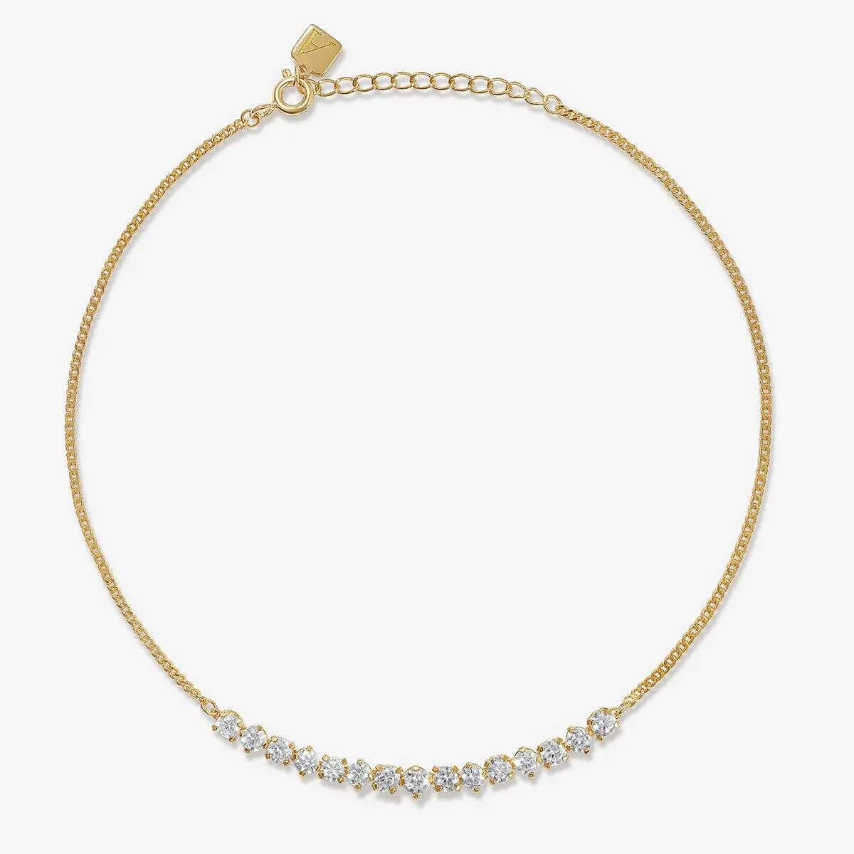 Reen 2-piece anklet stack sold by Adornmonde product image thumbnail 3