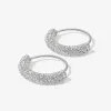 Saz mini hoop earrings sold by Adornmonde