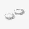 Saz mini hoop earrings sold by Adornmonde