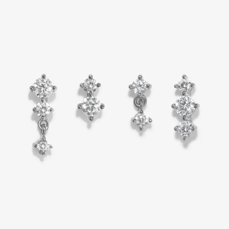 Hann stud earring set sold by Adornmonde