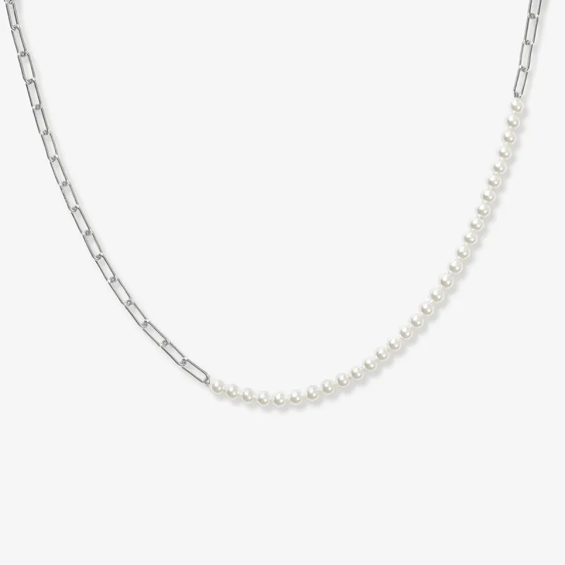 Harper pearl necklace sold by Adornmonde