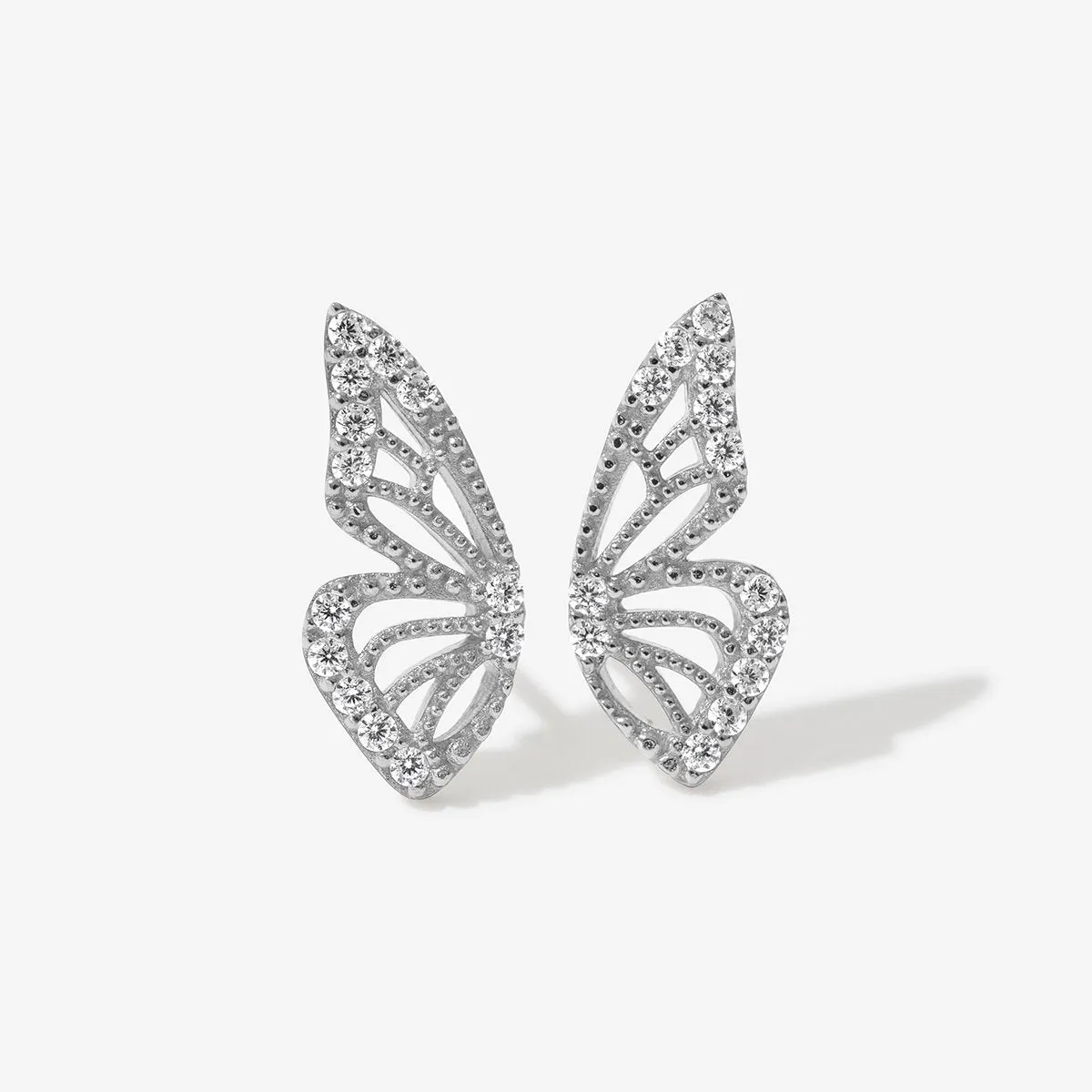Peta butterfly earrings sold by Adornmonde product image thumbnail 4