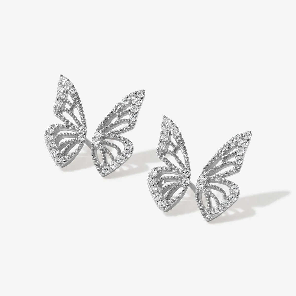 Peta butterfly earrings sold by Adornmonde product image thumbnail 3