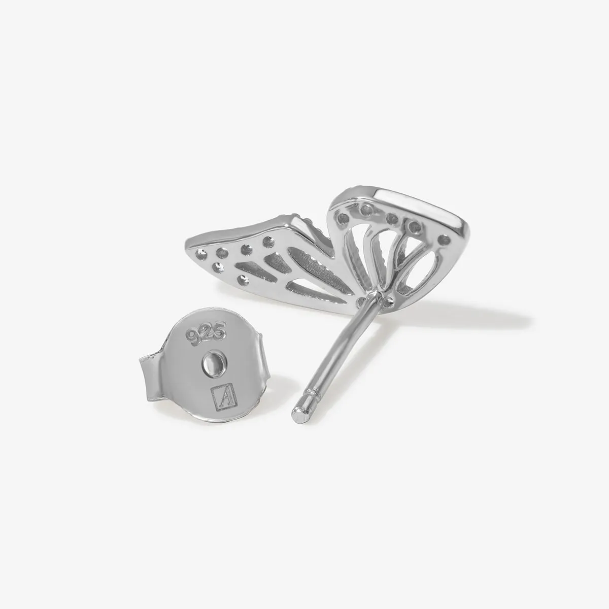 Peta butterfly earrings sold by Adornmonde product image thumbnail 5