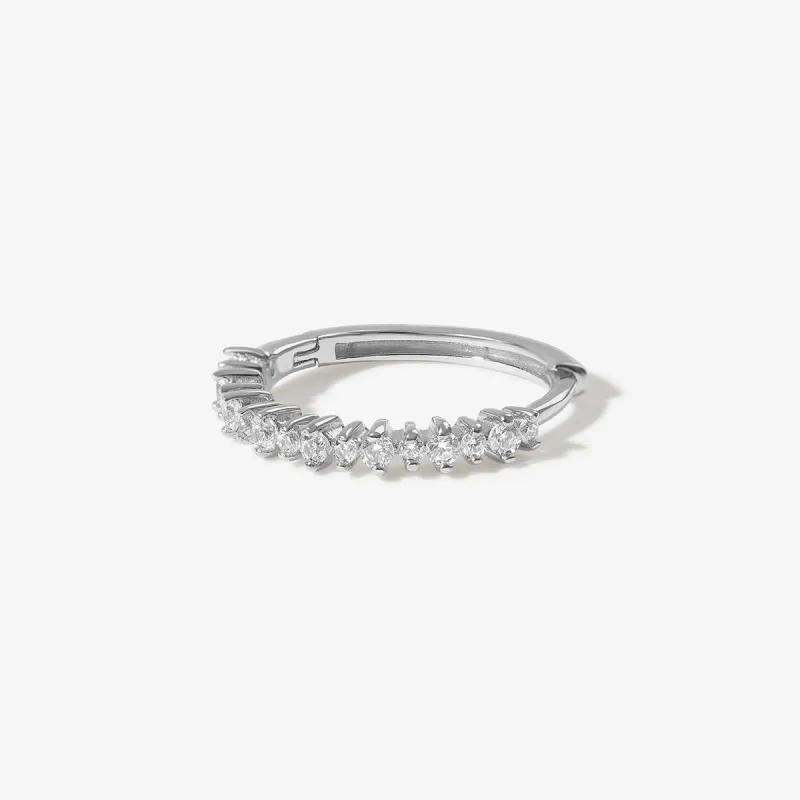 Xuan hoop earring sold by Adornmonde