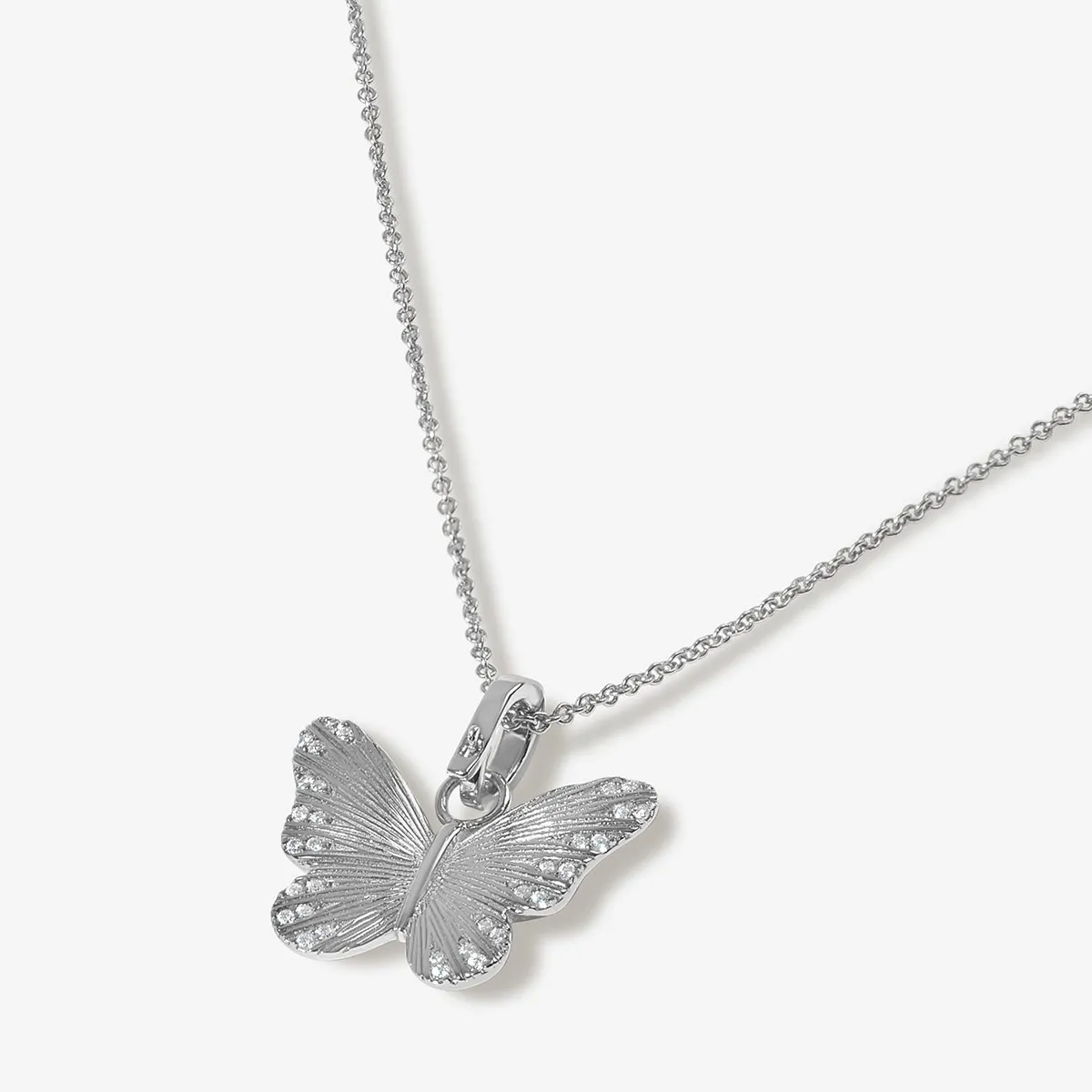 Pavel butterfly charm necklace sold by Adornmonde product image thumbnail 3