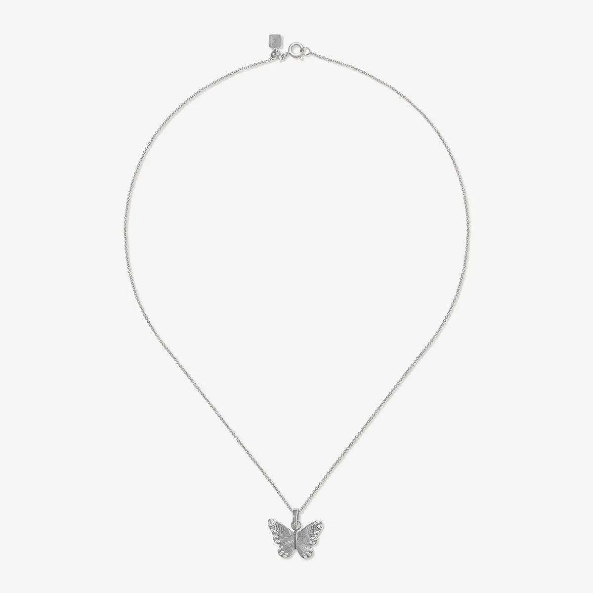 Pavel butterfly charm necklace sold by Adornmonde product image thumbnail 2