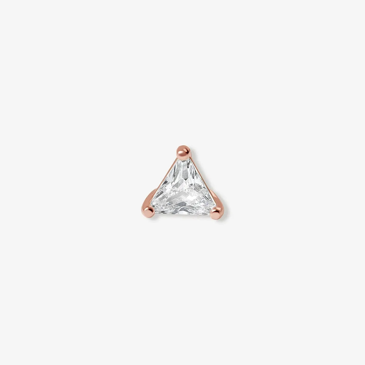 Vaman triangle piercing sold by Adornmonde product image thumbnail 3