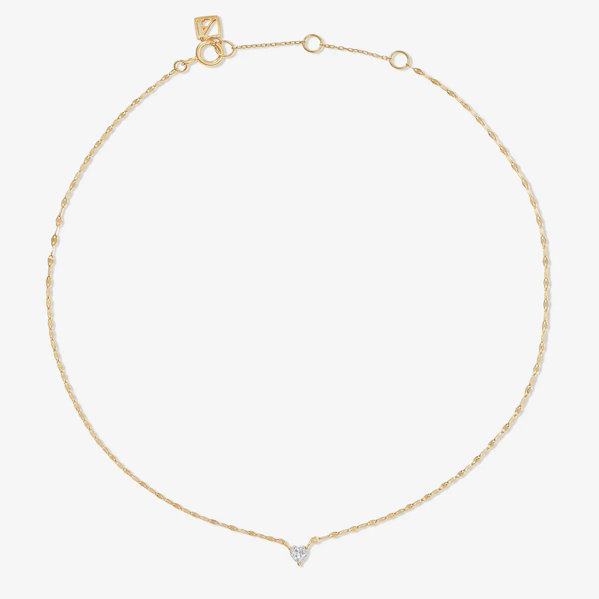 Mahavir heart anklet sold by Adornmonde product image thumbnail 3