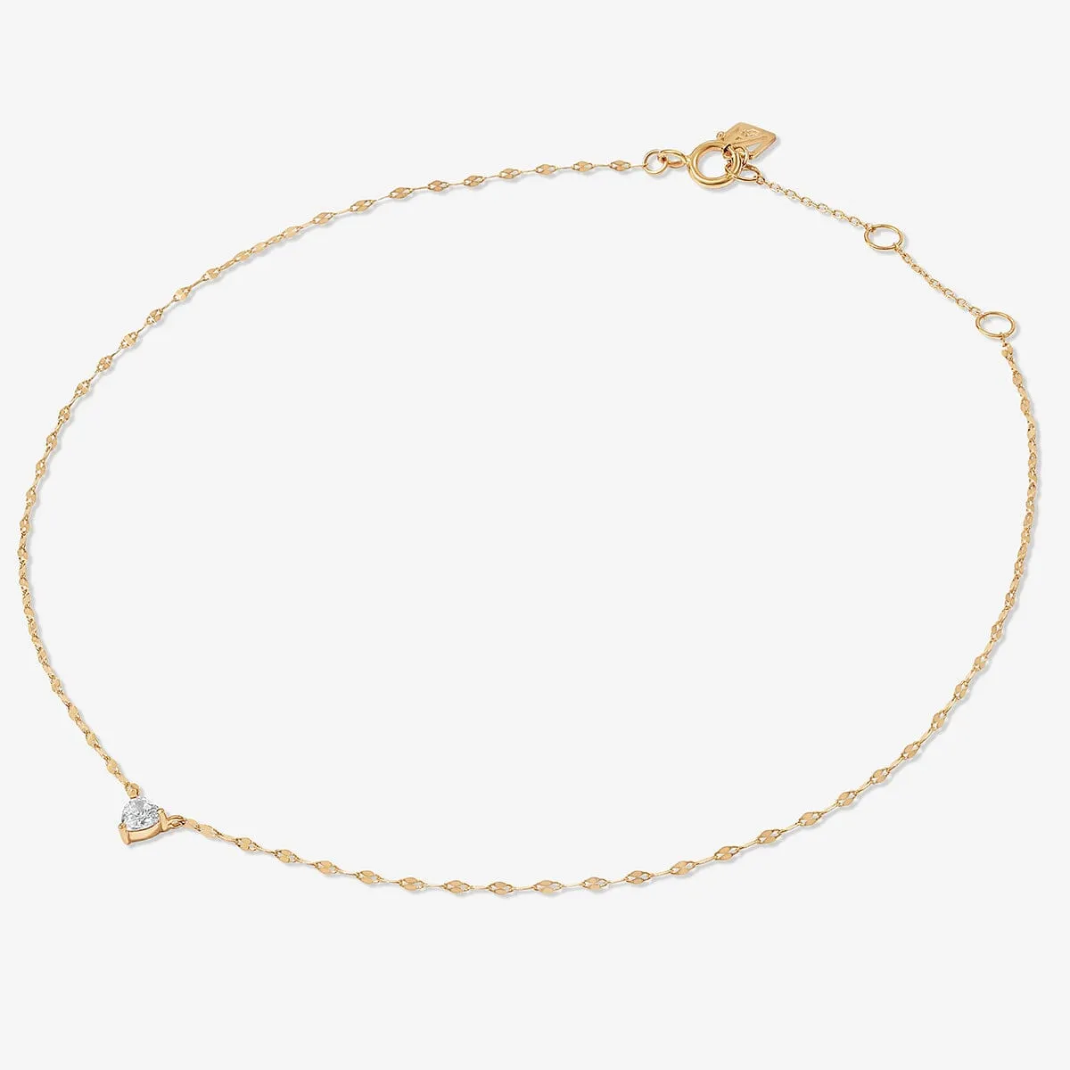 Mahavir heart anklet sold by Adornmonde product image thumbnail 5