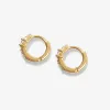 Jackson huggie earrings sold by Adornmonde