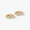 Jackson huggie earrings sold by Adornmonde