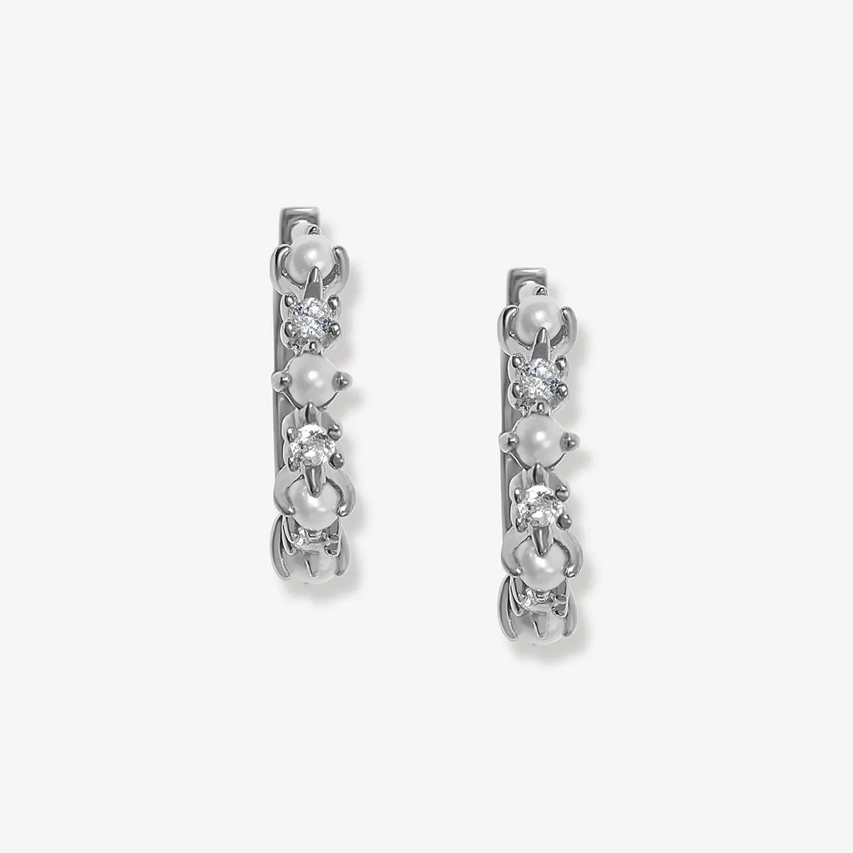 Brodie huggie earrings sold by Adornmonde product image thumbnail 4