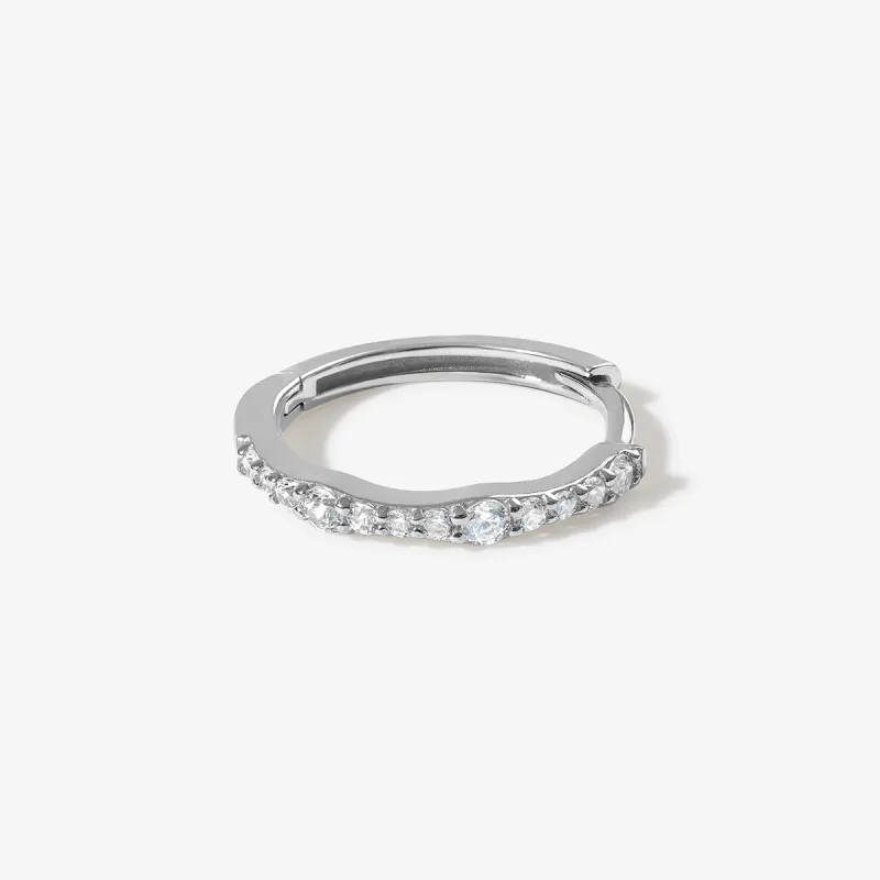 Rais hoop earring sold by Adornmonde