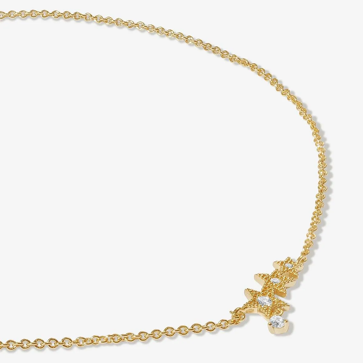 Itzel star anklet sold by Adornmonde product image thumbnail 3