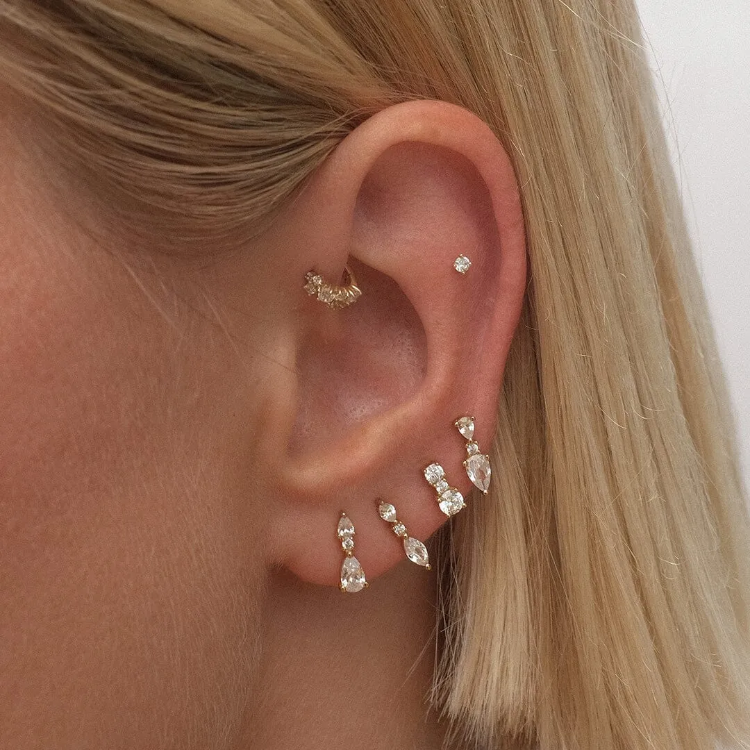 Louie earring set sold by Adornmonde product image thumbnail 2