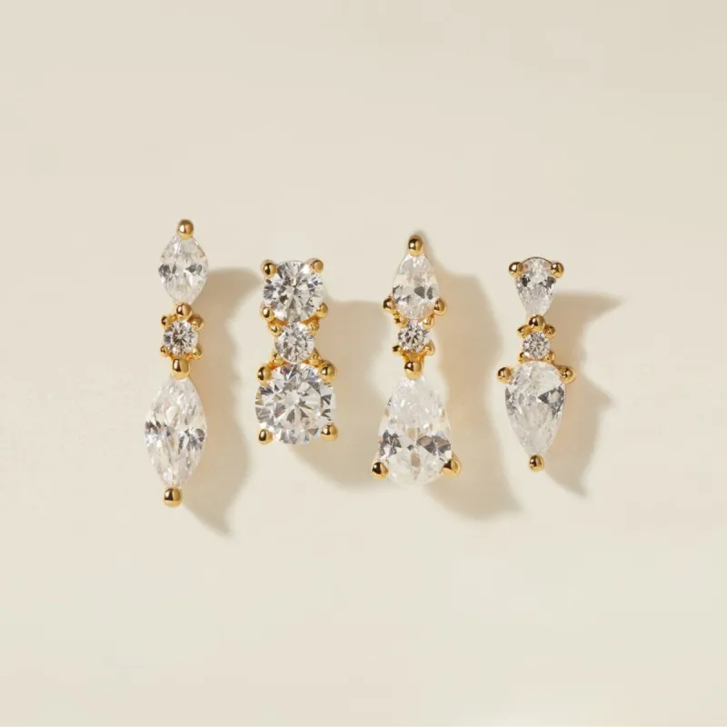 Louie earring set sold by Adornmonde