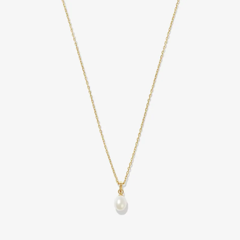 DIY pearl charm necklace sold by Adornmonde