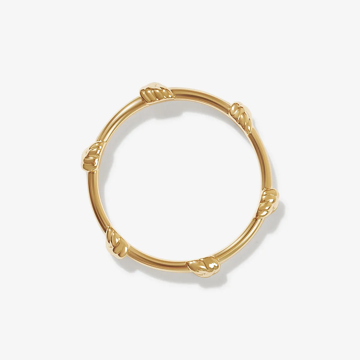 Stone knot ring sold by Adornmonde product image thumbnail 5