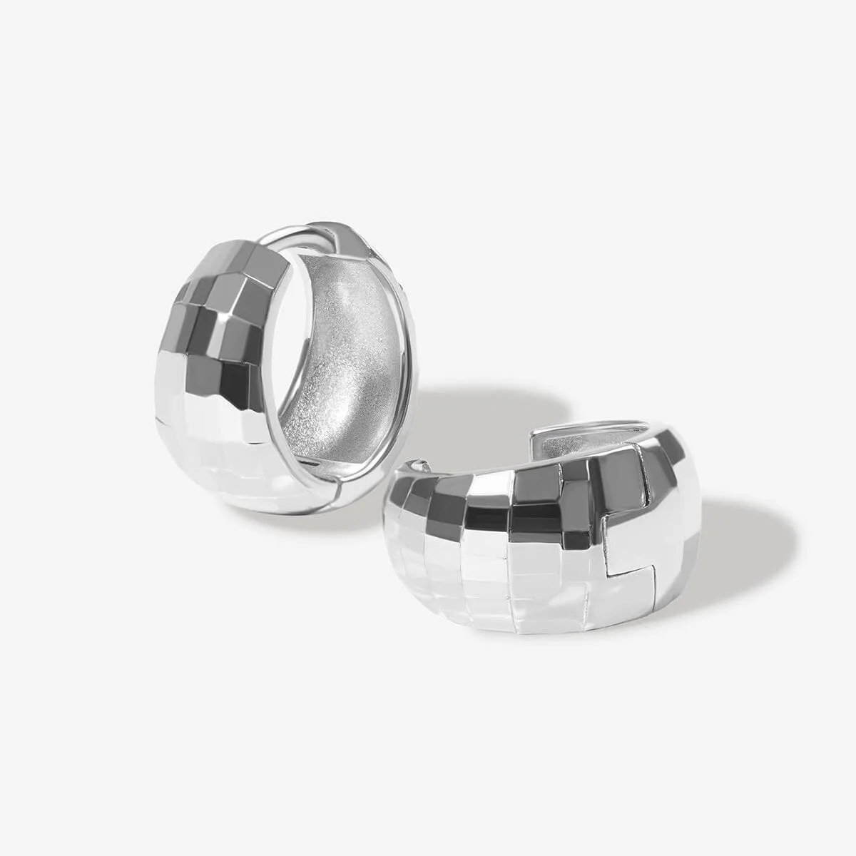 Walt disco hoop earrings sold by Adornmonde product image thumbnail 4