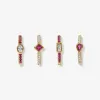 Karon ruby earring set sold by Adornmonde