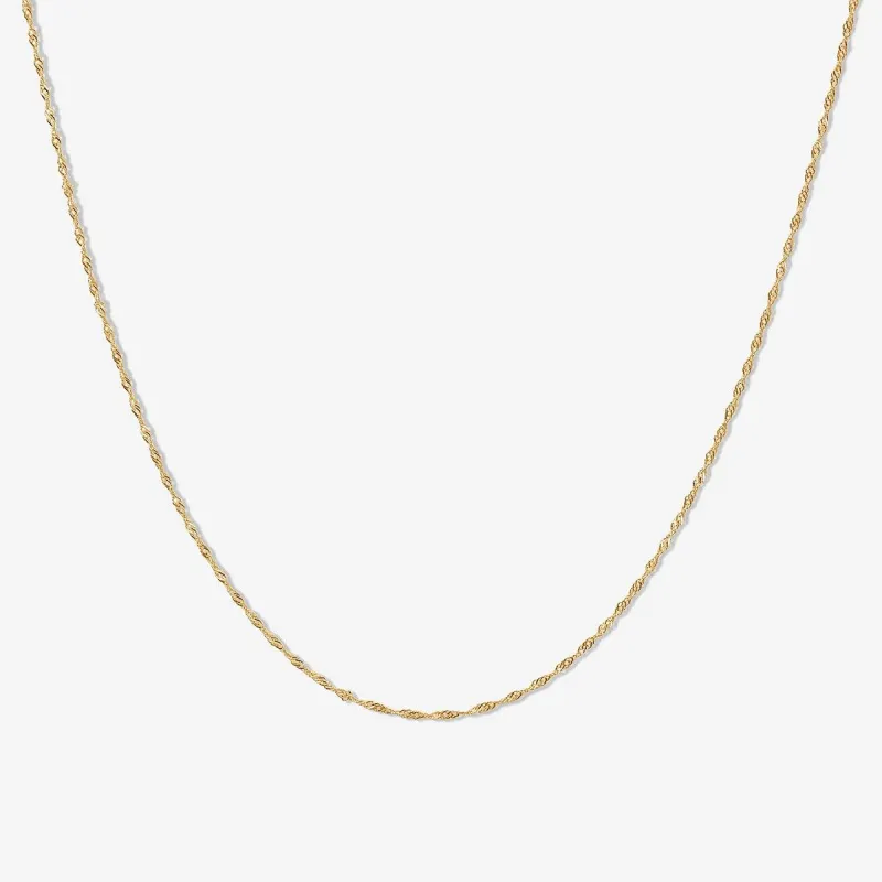 Muhammad ornate twisted chain necklace sold by Adornmonde