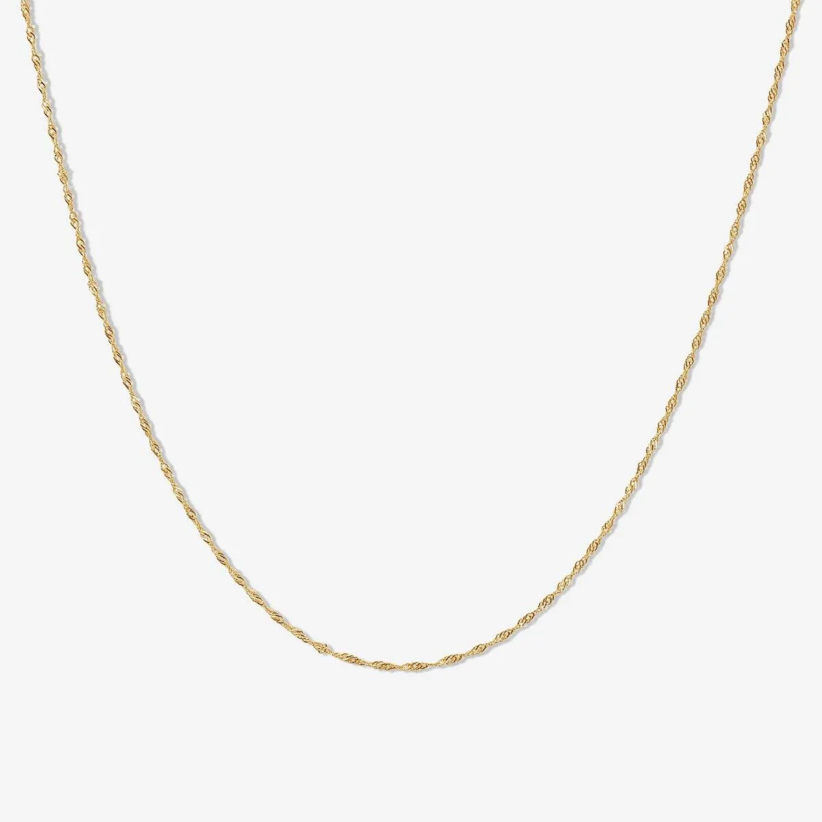 Muhammad ornate twisted chain necklace sold by Adornmonde