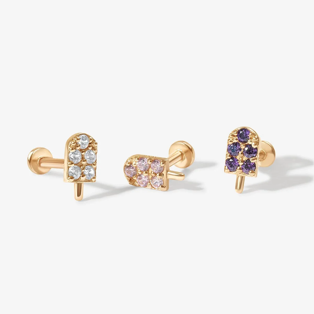 Popsicle piercing sold by Adornmonde product image thumbnail 5