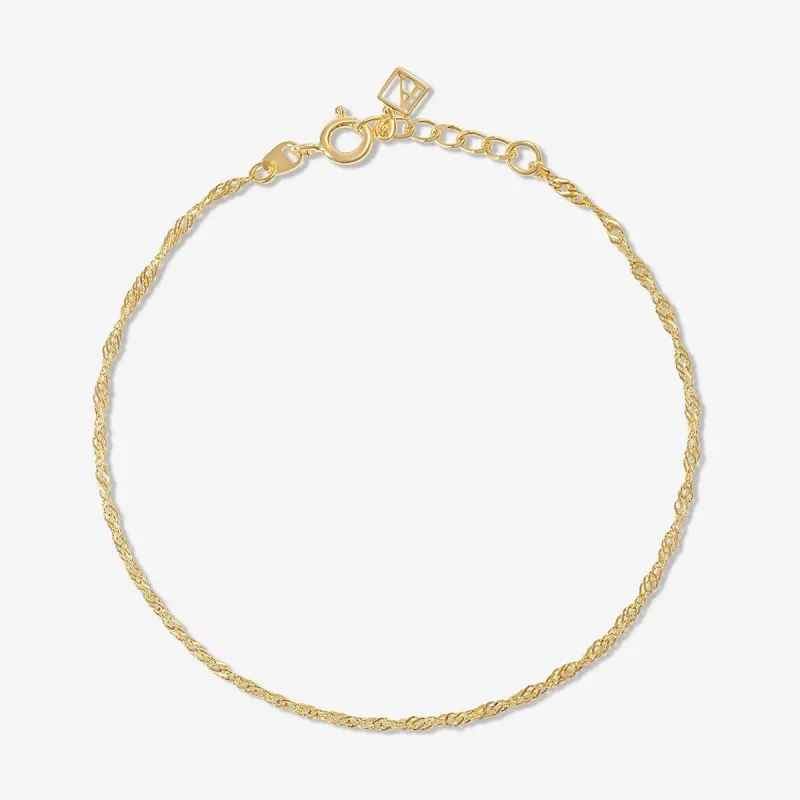 Jonas ornate twisted chain bracelet sold by Adornmonde