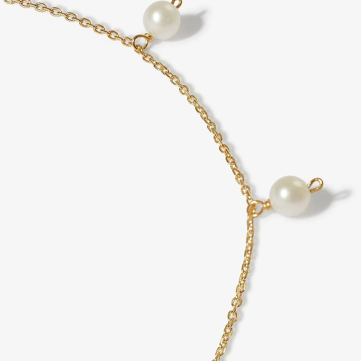 Saeed pearl anklet sold by Adornmonde product image thumbnail 2