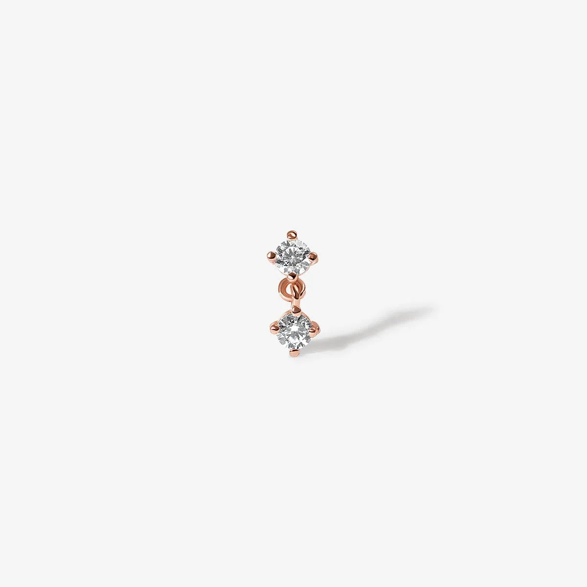 Bell lab diamond piercing sold by Adornmonde product image thumbnail 3