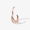 Rhea cage clicker hoop sold by Adornmonde