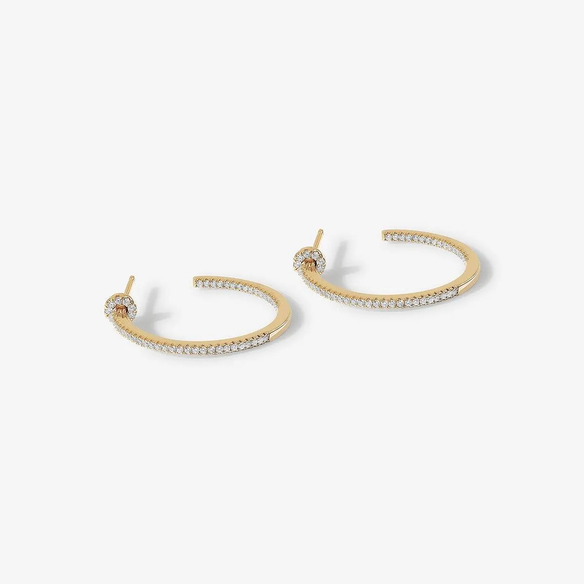 Kel hoop earrings sold by Adornmonde
