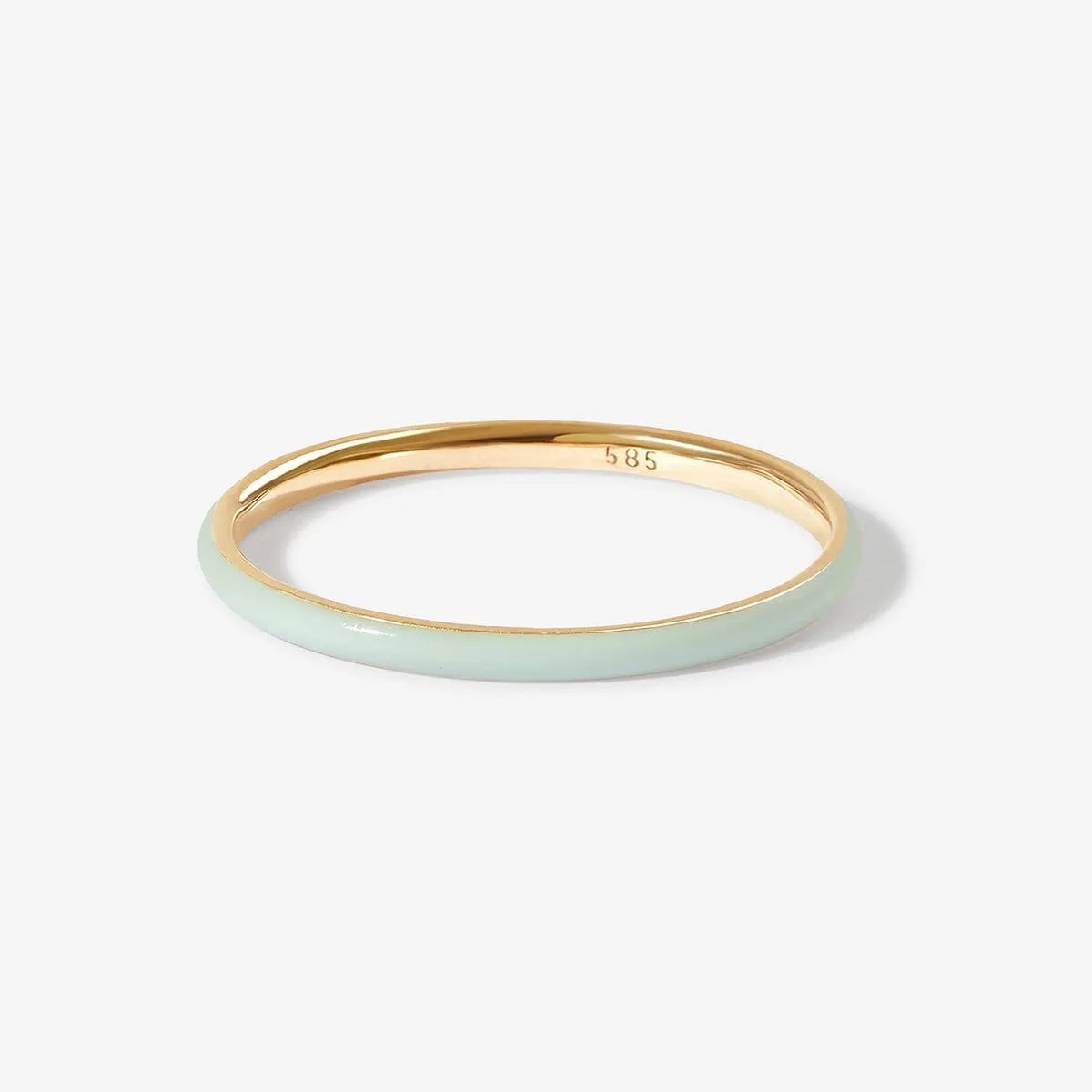 Oburu mint enamel ring sold by Adornmonde product image thumbnail 5