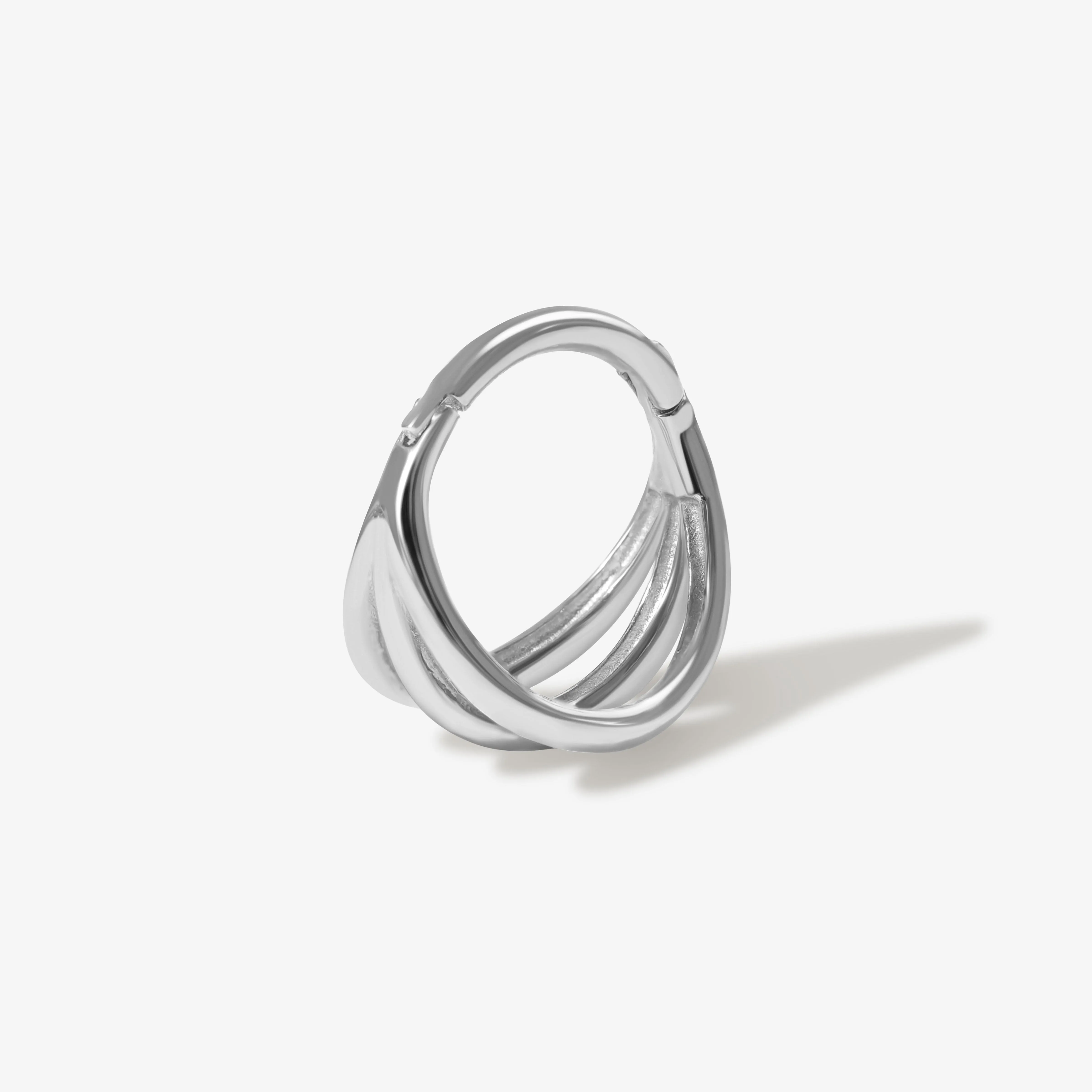 Peng cage clicker hoop sold by Adornmonde