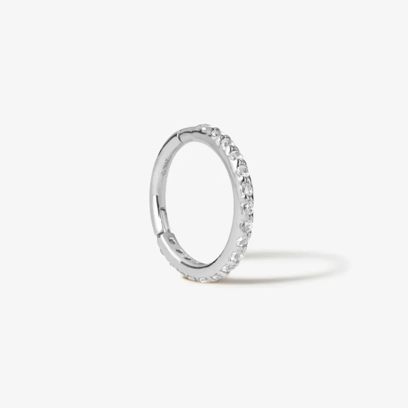 Sherran clicker hoop sold by Adornmonde