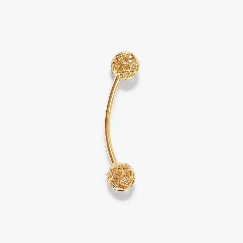 Cole barbell piercing sold by Adornmonde