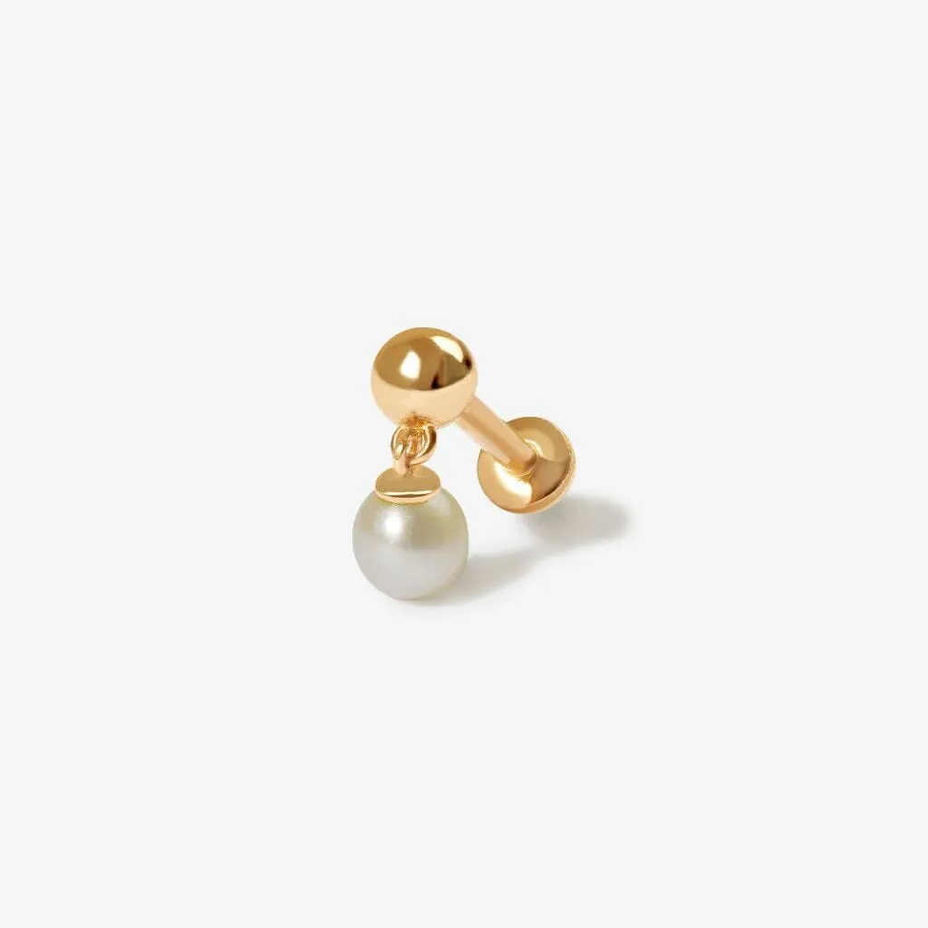 Bon pearl piercing sold by Adornmonde