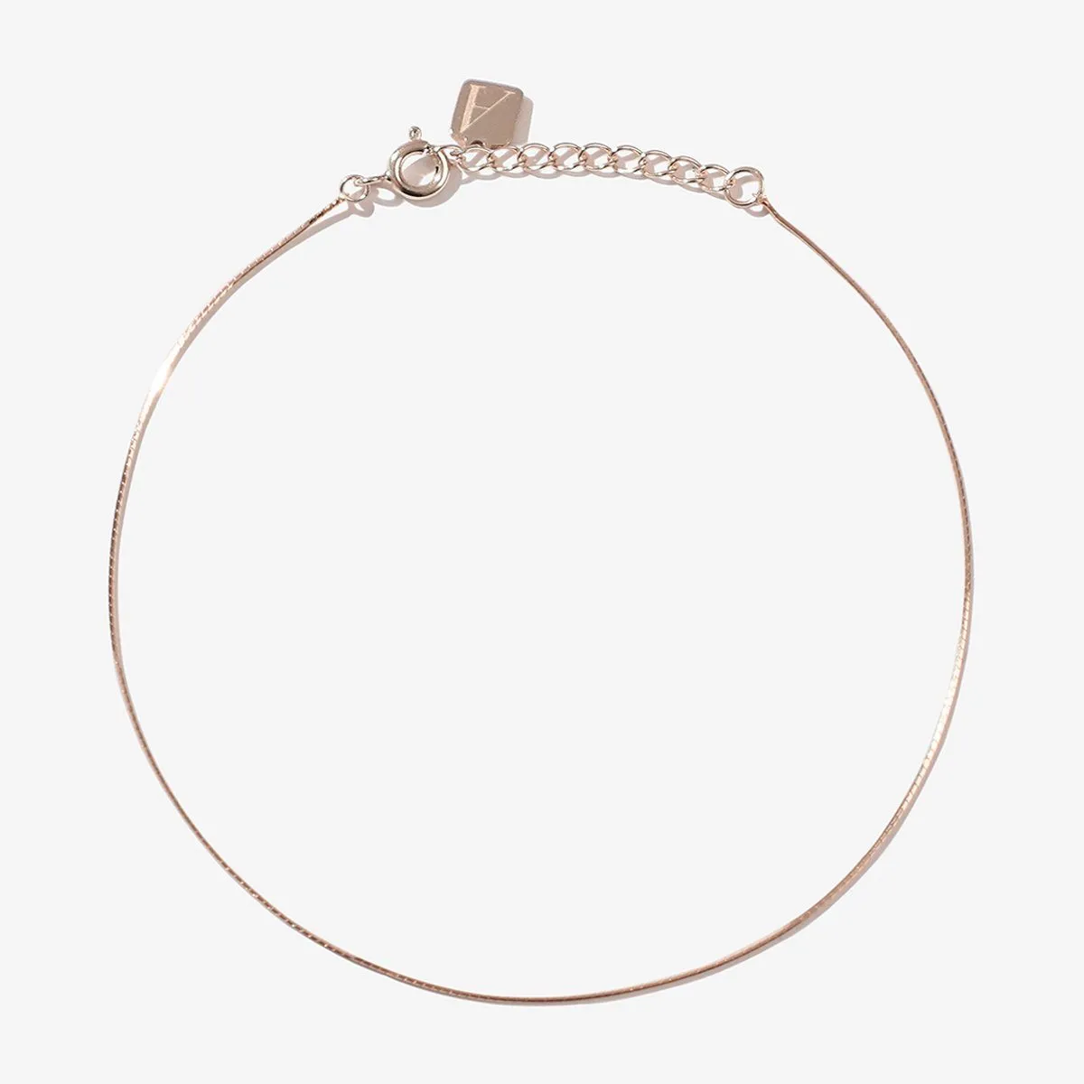 Mack snake chain anklet sold by Adornmonde