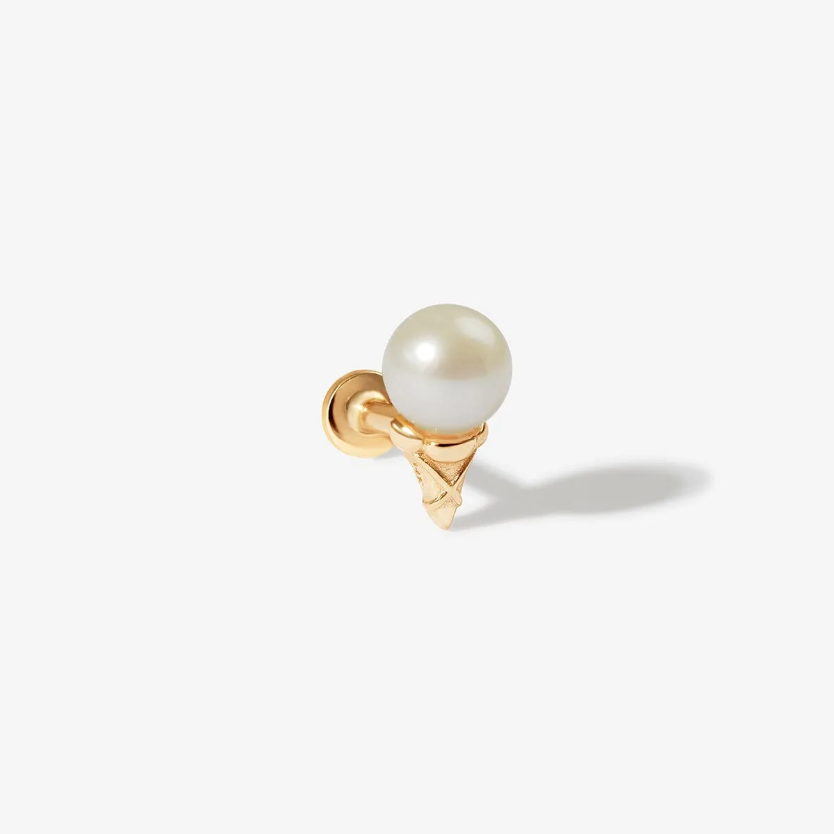 Cami ice-cream pearl piercing sold by Adornmonde product image thumbnail 5