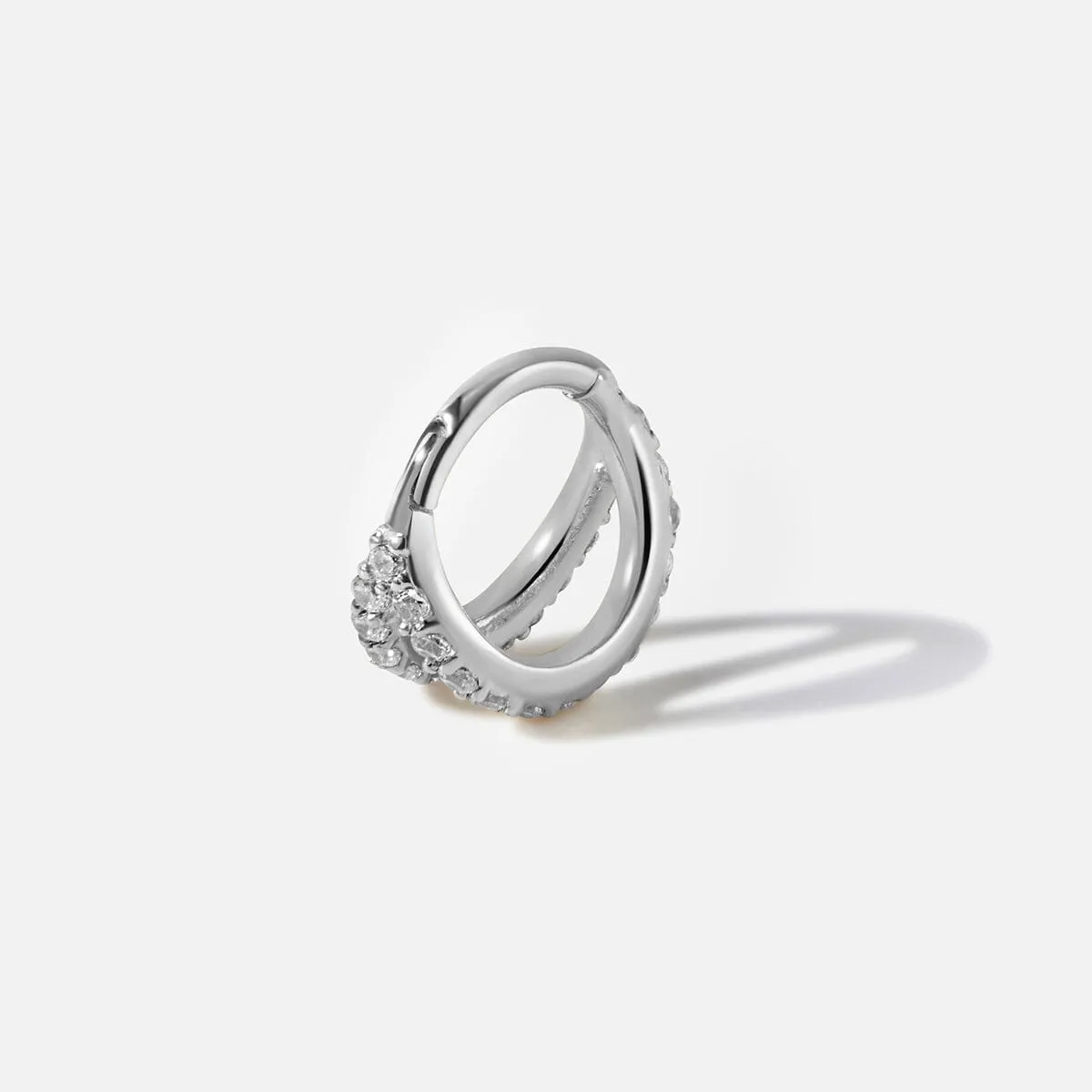 Kiwi frosted cage clicker hoop sold by Adornmonde product image thumbnail 2