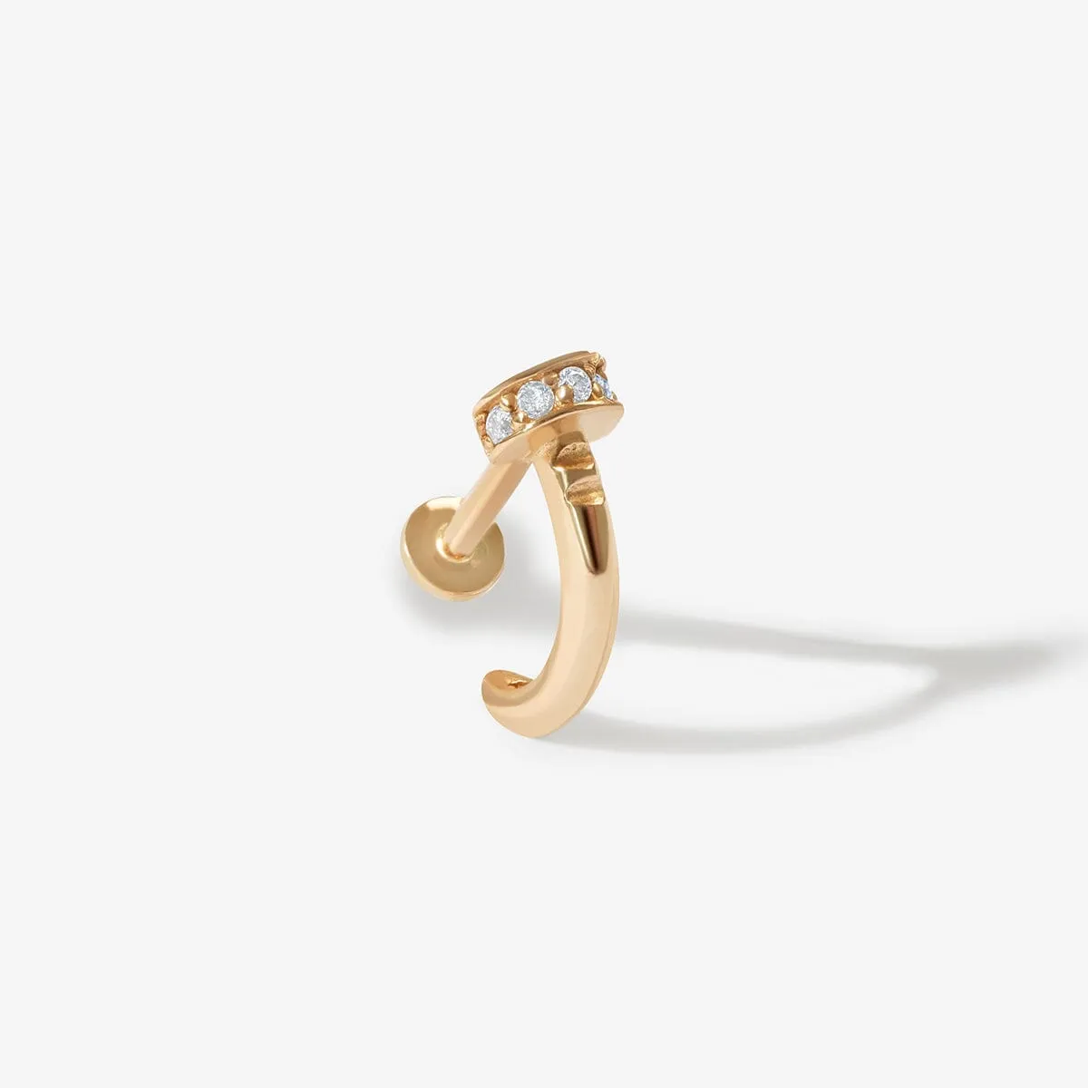 Bayle nail piercing sold by Adornmonde product image thumbnail 4