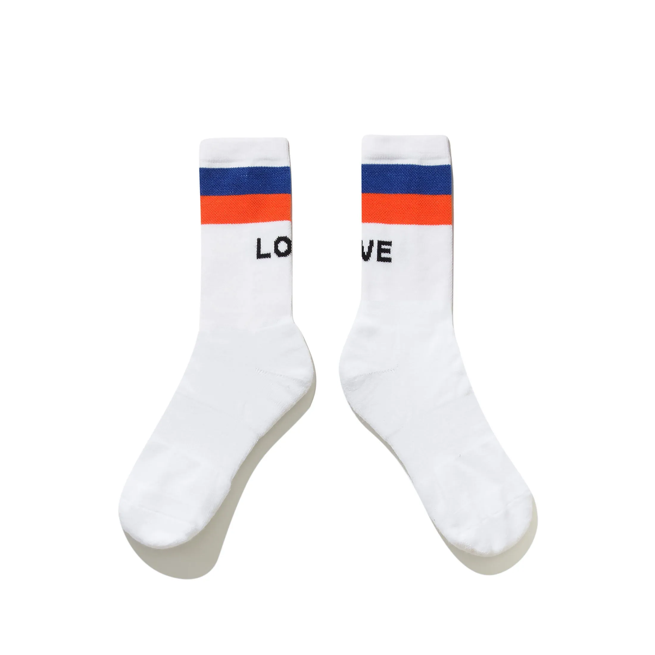 The Women's LOVE Sock - White sold by Kule
