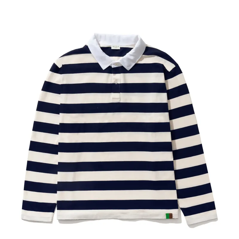The Men's Rugby - Cream/Navy sold by Kule