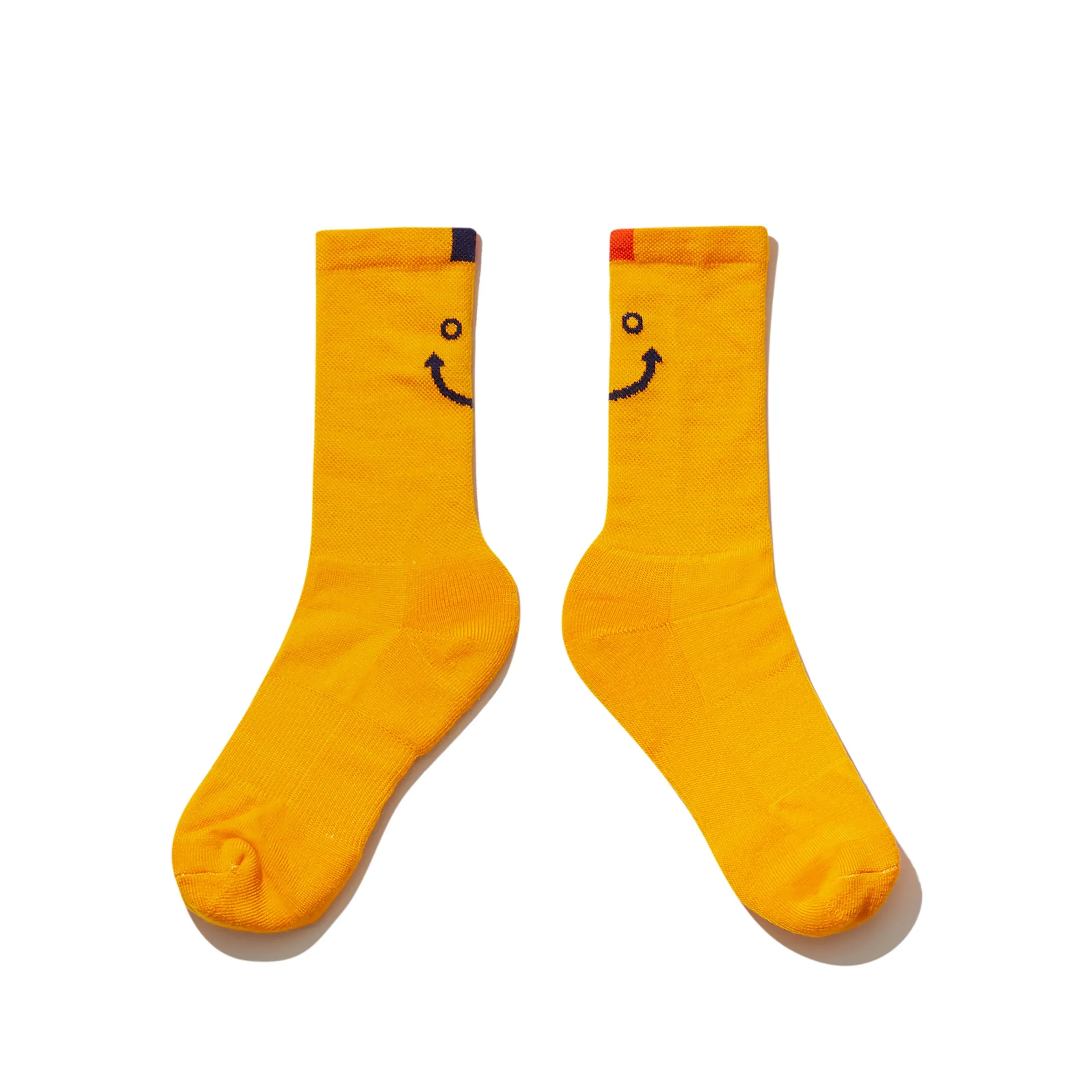 The Women's Line Smile Sock - Gold sold by Kule